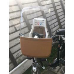 Bobike mini exclusive fietsstoeltje voorzitje met windscherm