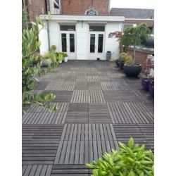 Terras tegel composiet Nieuw 7m2 28st.