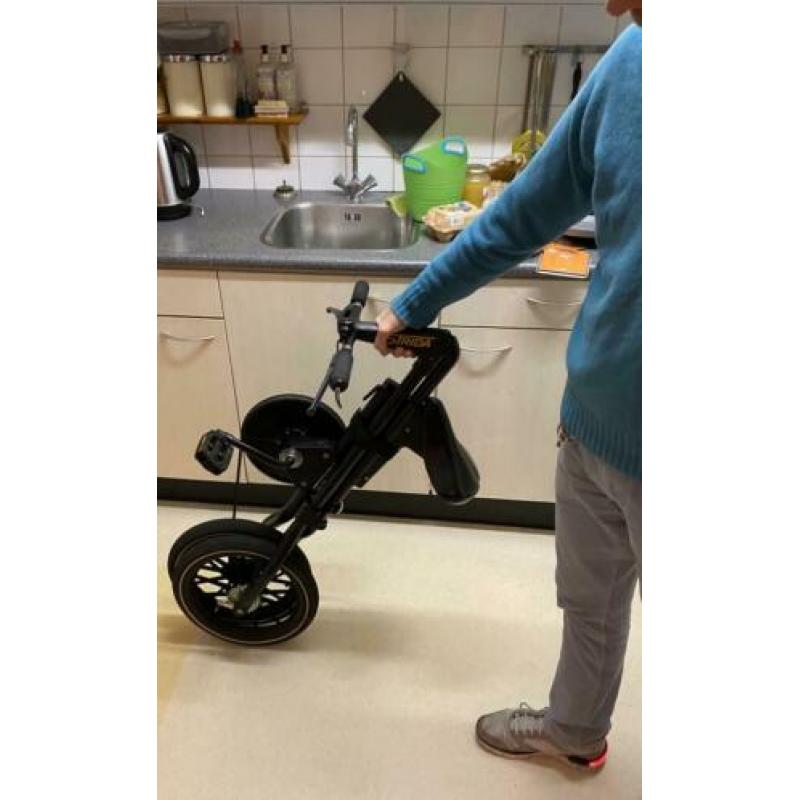 Strida vouwfiets zwart lichtgewicht