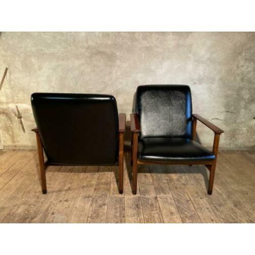 Vintage fauteuil Cor Bontenbal voor Fristho stoelen