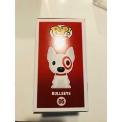 Bullseye (Target) - Flocked - Funko Pop!