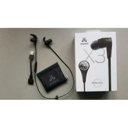 Jaybird X3 secure fit earbuds met nekband