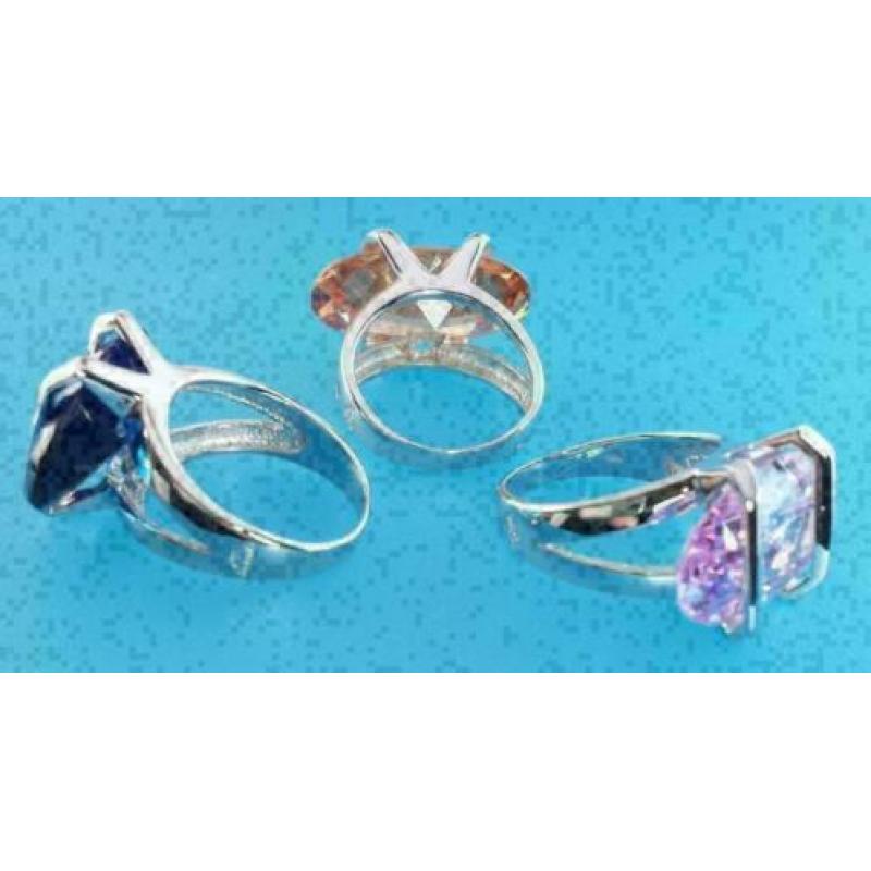 Exclusieve MELANO ring echt zilver (-60%) ~ 54030