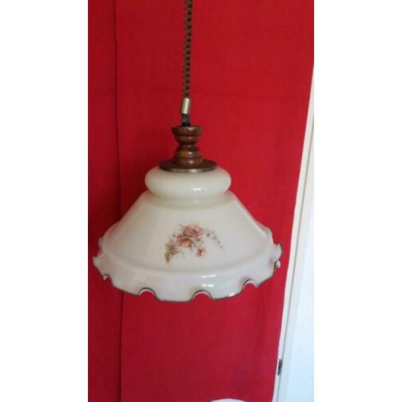 glazen hanglamp voor 20 euro en gratis verzending