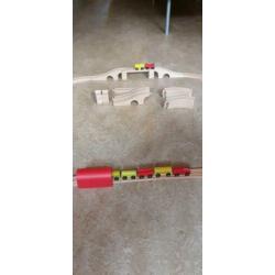 Ikea Lillabo houten trein set
