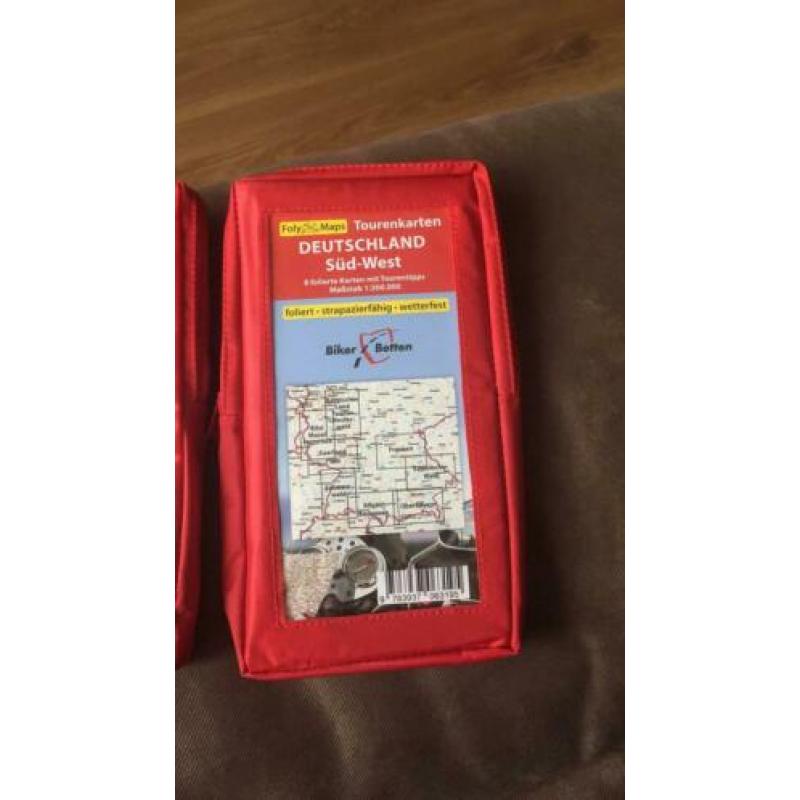 Folymaps wegenkaarten motorkaarten Duitsland 2 sets