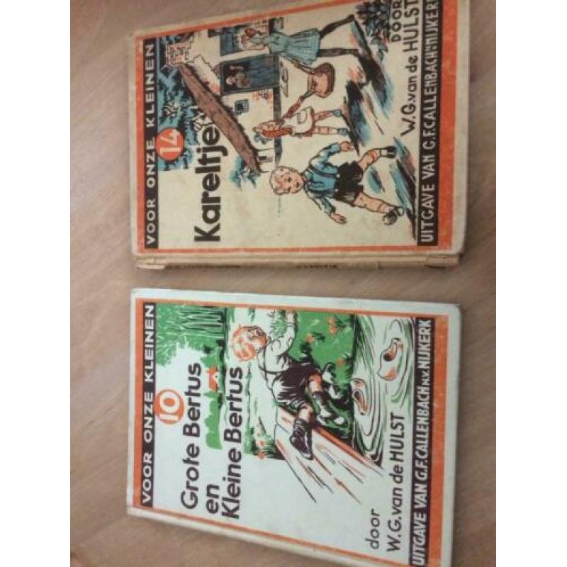 Oude kinderboeken van WG vd Hulst, 2e tm 11e druk