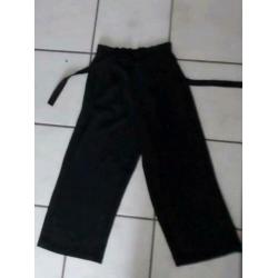 Zara cropped broek maat S als nieuw