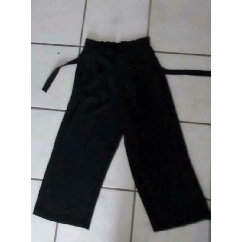 Zara cropped broek maat S als nieuw