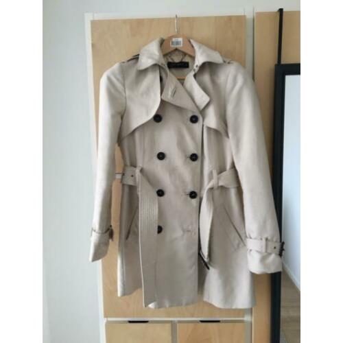 Jas van Zara trenchcoat beige maat s