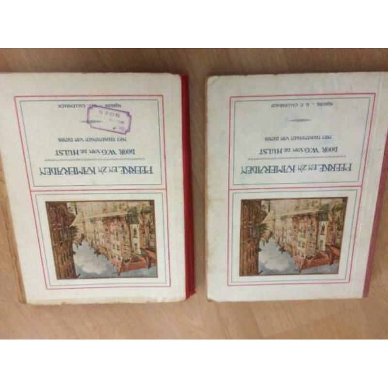 Oude kinderboeken van WG vd Hulst, 2e tm 11e druk