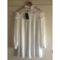 Nieuw wit jurkje fashion union s ook zara h&m