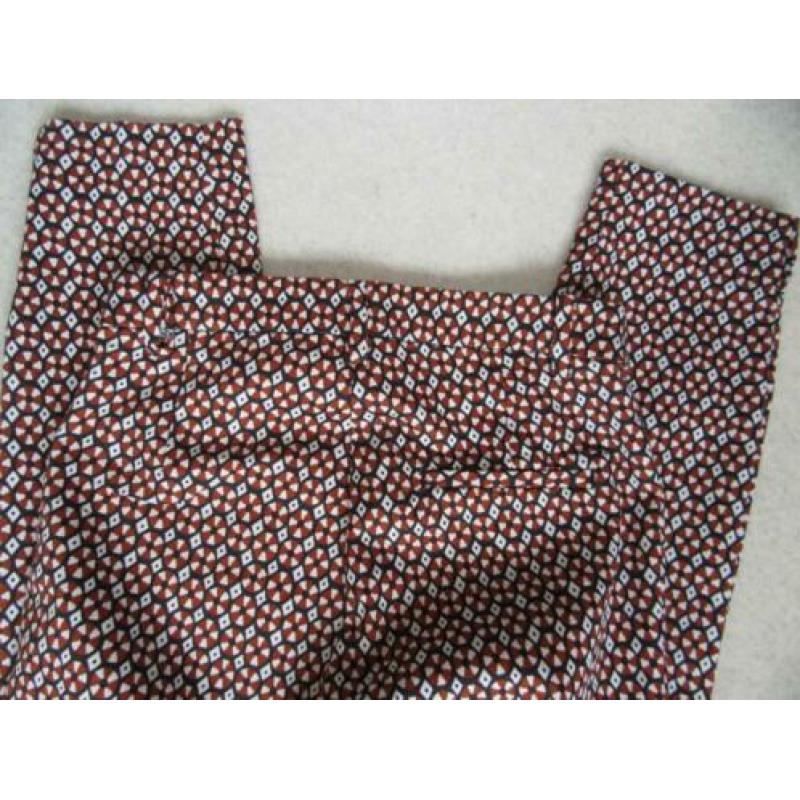 T53 NIEUW!! legging broek H&M bruin zwart wit maat 32