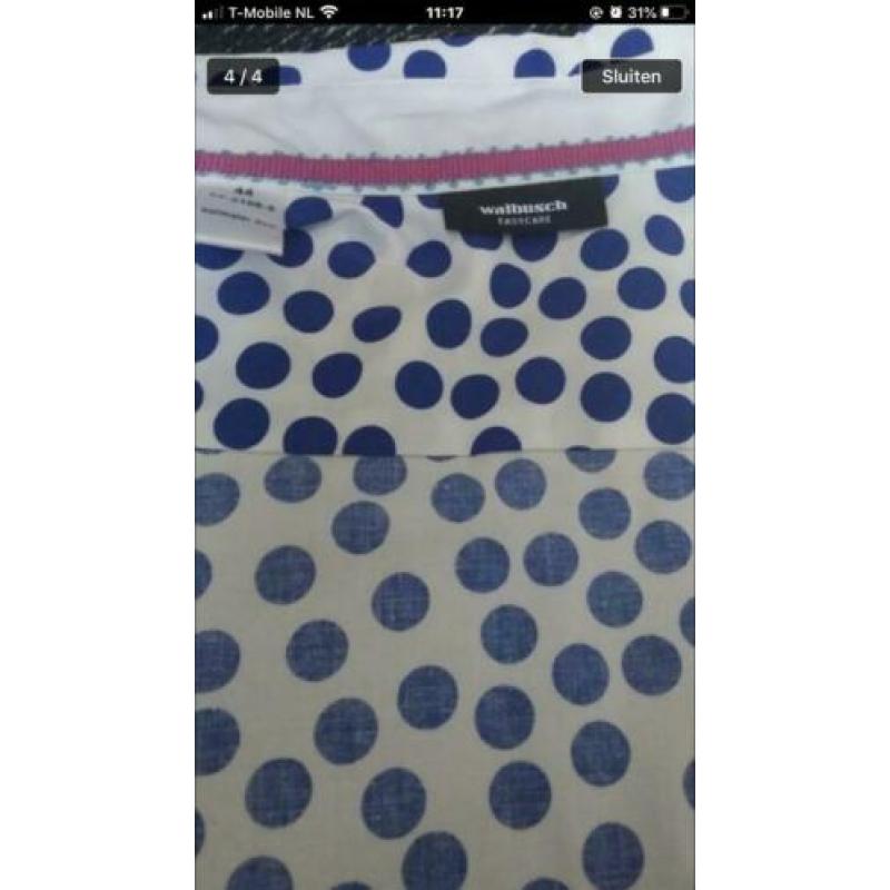 Walbush blouse, maat 44