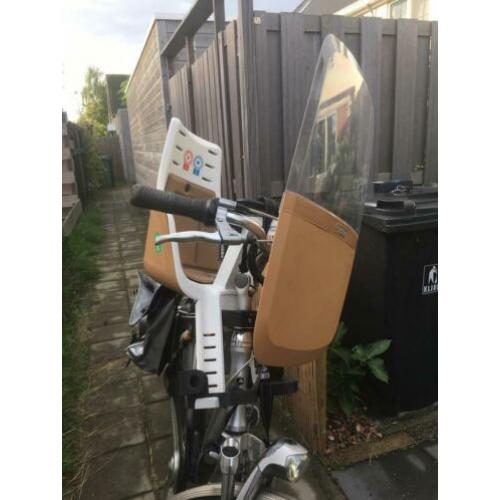 Bobike mini exclusive fietsstoeltje voorzitje met windscherm