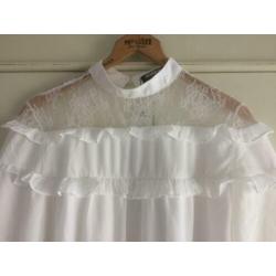 Nieuw wit jurkje fashion union s ook zara h&m