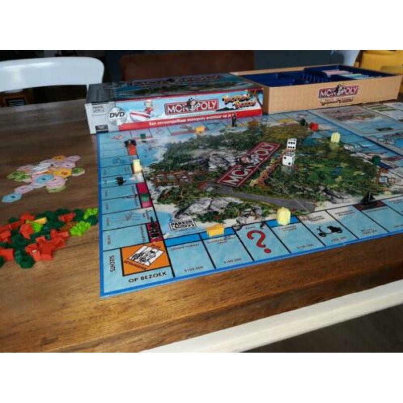 Bordspellenset 5 stuks (p.s €10 - €15) oa Monopoly, Scrabble