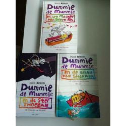3 dummie de mummie boeken van Tosca Menten