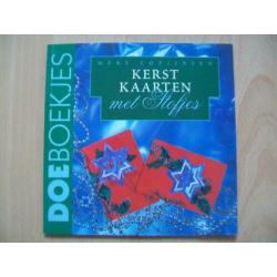 Doeboekje Kerstkaarten met stofjes - Mery Cozijnsen