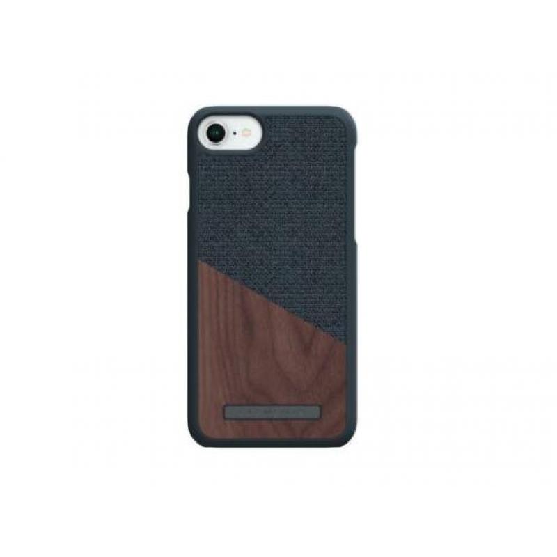 Nordic Elements iPhone 6(s)/7/8 Hoes - Dark Grey / Walnut