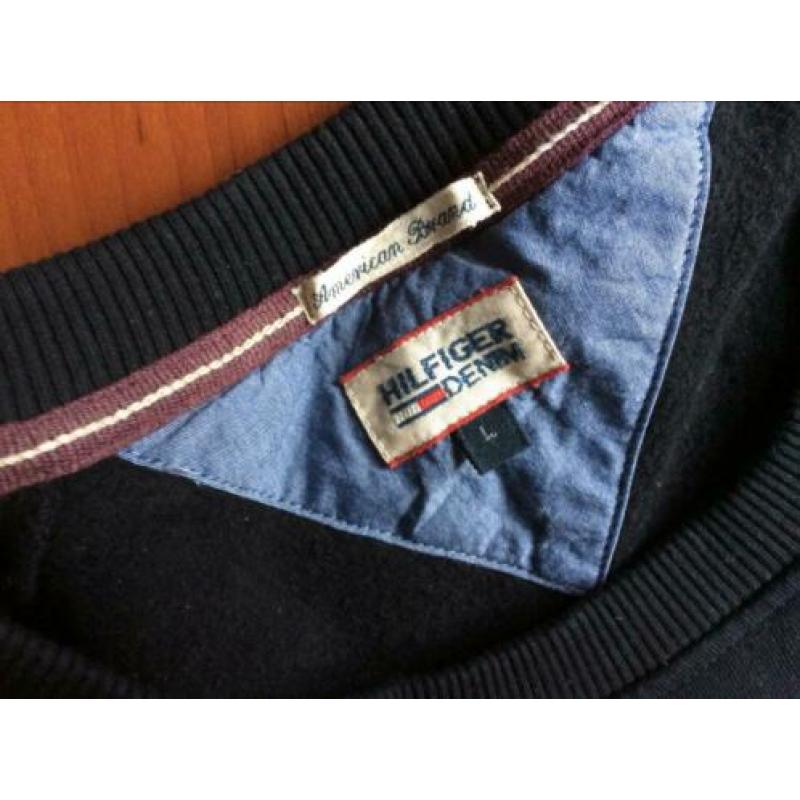 Tommy Hilfiger sweater / L / zwart