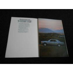 MERCEDES 230CE-280CE W123 Nederlandse Folder Brochure