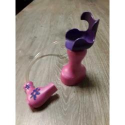 Zgan kappersstoel met werkende föhn voor barbie modepop
