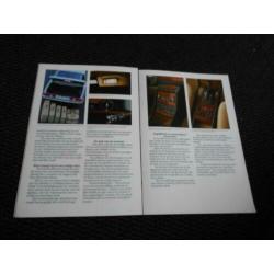 MERCEDES 230CE-280CE W123 Nederlandse Folder Brochure