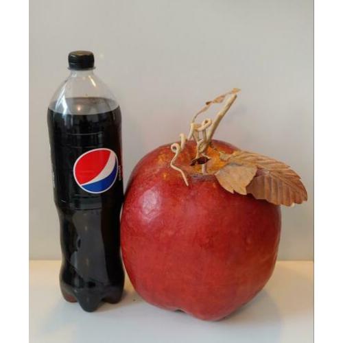 Oude GROTE Appel Papier Maché reclame etalage fruit
