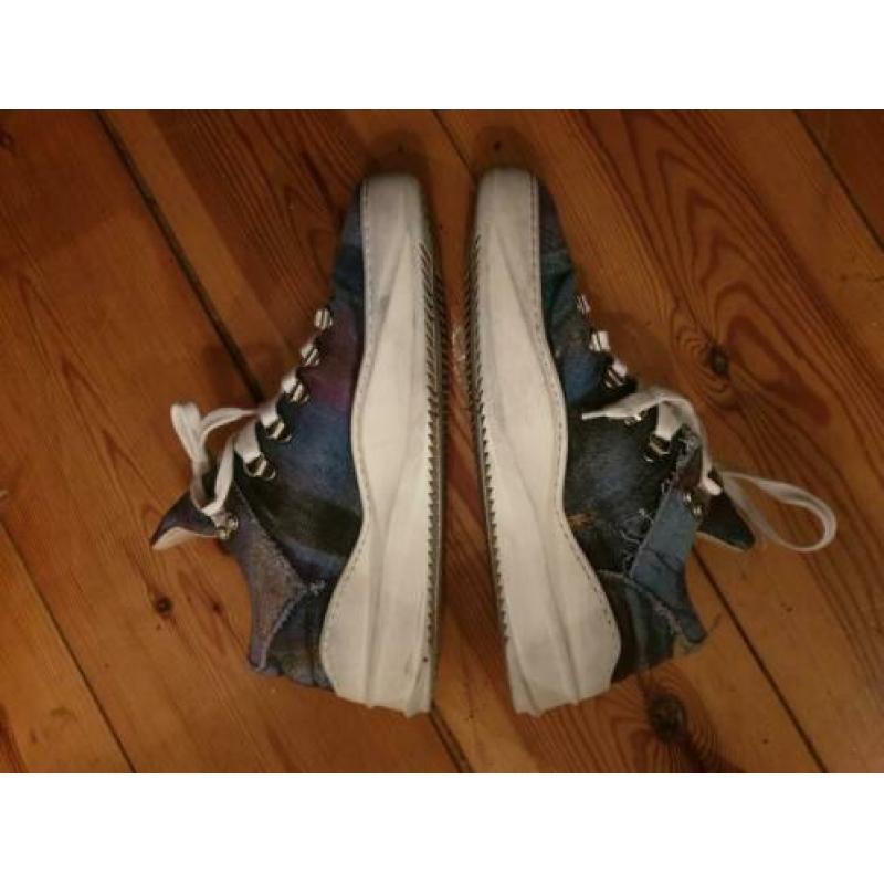 Filling Pieces, maat 40,sneakers, multicolor blauw wit