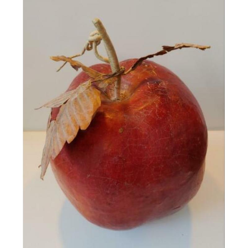 Oude GROTE Appel Papier Maché reclame etalage fruit