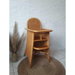Rotan bohemian kinderstoel