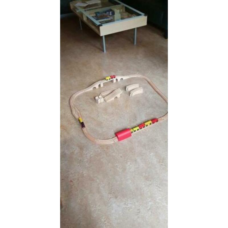 Ikea Lillabo houten trein set