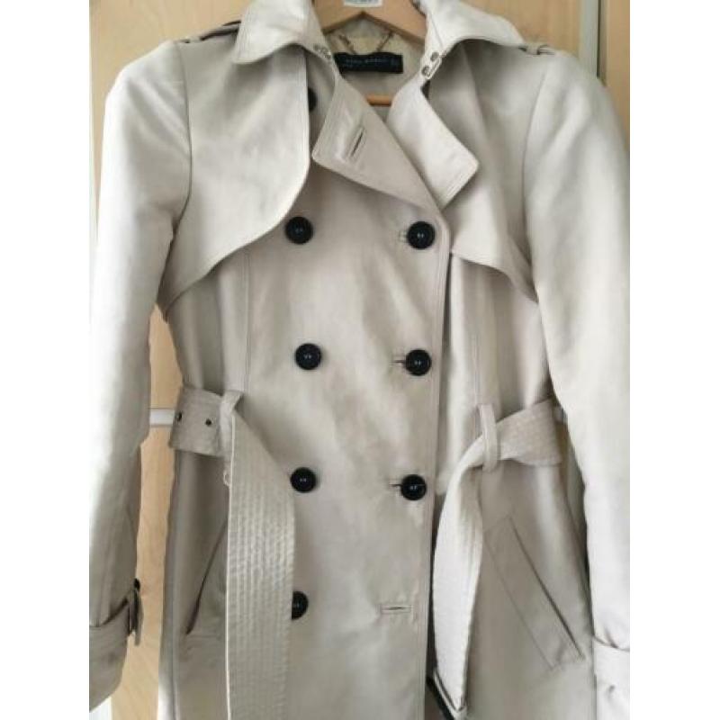 Jas van Zara trenchcoat beige maat s