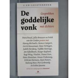 B15 luistrboek DE GODDELIJKE VONK, gesprekken met dichters