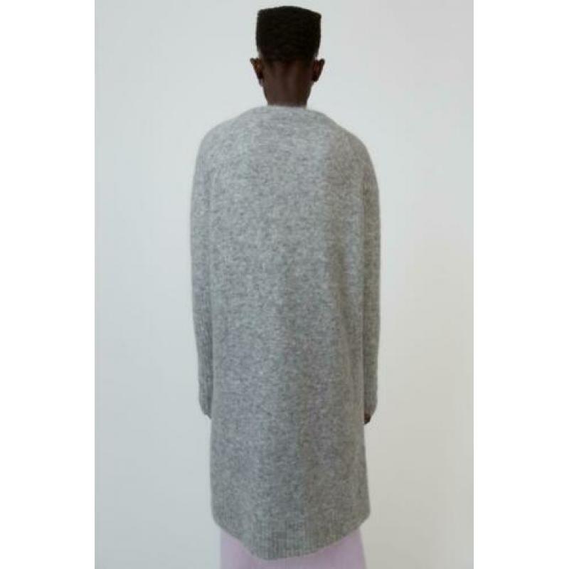 nieuw ACNE grijs vest mohair maat S
