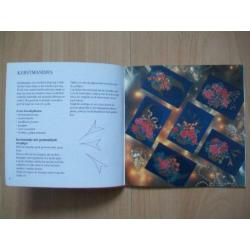 Doeboekje Kerstkaarten met stofjes - Mery Cozijnsen