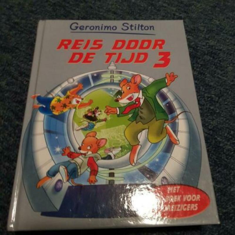 Geronimo Stilton- Reis door de tijd- deel 1 tm 4 (prijs p.b)