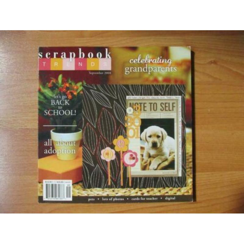 7 Amerikaanse Scrapbook en Card Magazines in 1 koop