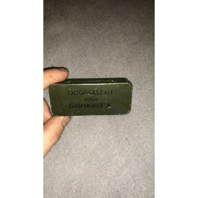 Originele zalf voor gasmasker k. Ww2