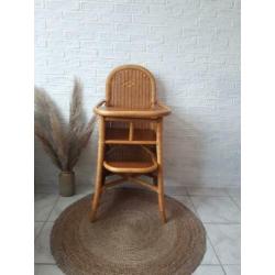 Rotan bohemian kinderstoel