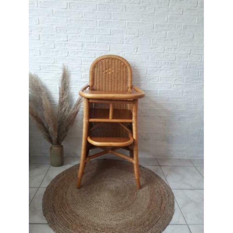 Rotan bohemian kinderstoel