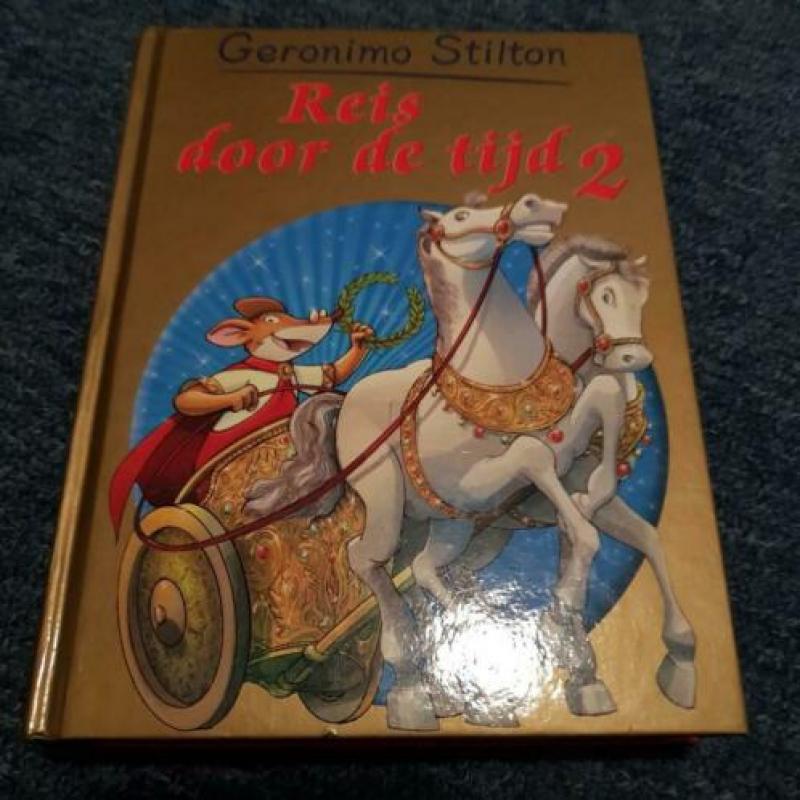 Geronimo Stilton- Reis door de tijd- deel 1 tm 4 (prijs p.b)
