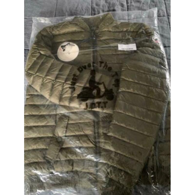JOTT donsjas madi Khaki maat 134140 NIEUW
