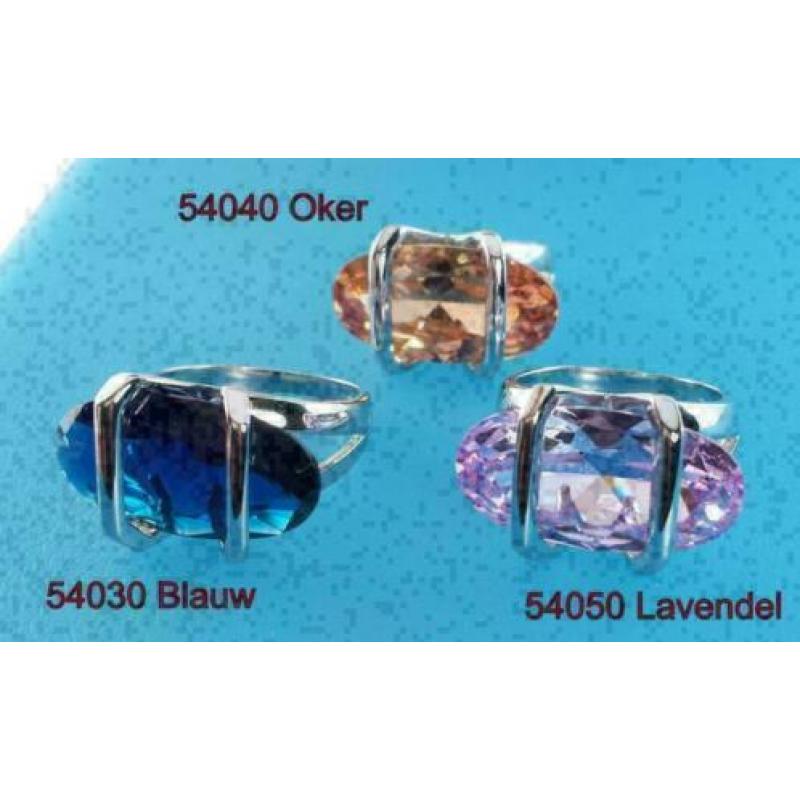 Exclusieve MELANO ring echt zilver (-60%) ~ 54030