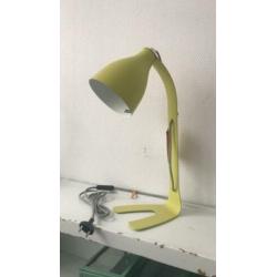 Bureau lamp van leitmotiv barefoot groen / geel