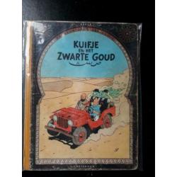 Kuifje TinTin Zwarte Goud harde kaft 1955 3e druk