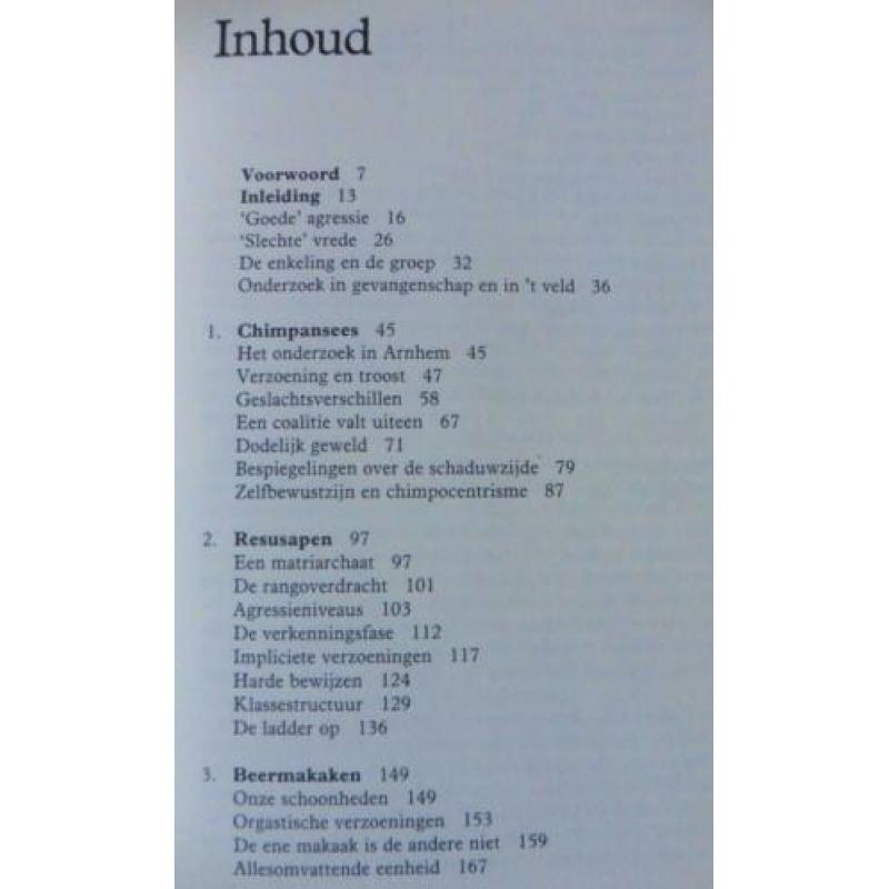Verzoening - Frans de Waal