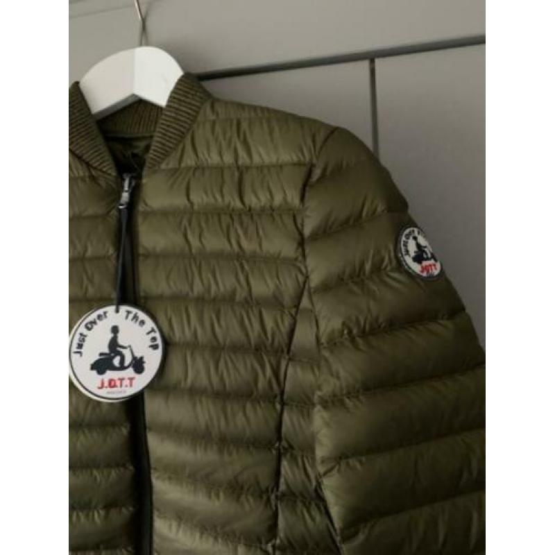 JOTT donsjas madi Khaki maat 134140 NIEUW