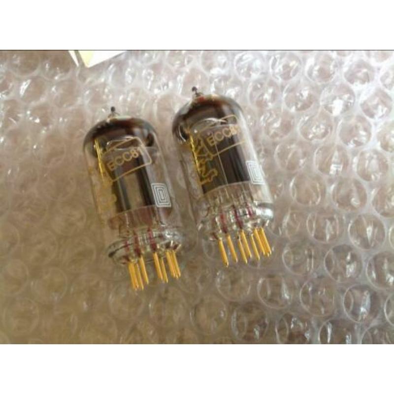 GENALEX GOLD LION 12AT7 ECC81 B739 matched en nieuw,,!